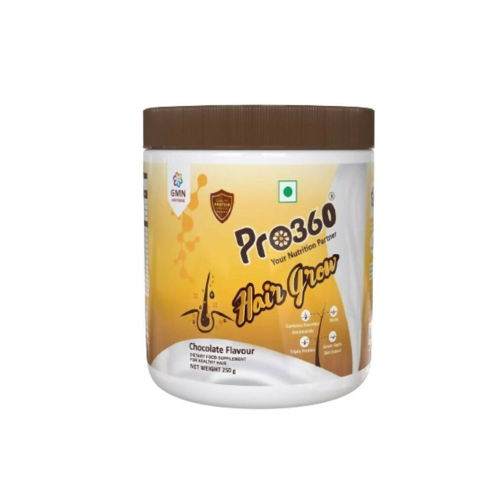 Pro360 Hair Grow Nutritional Protein Supplement Powder - Distacart