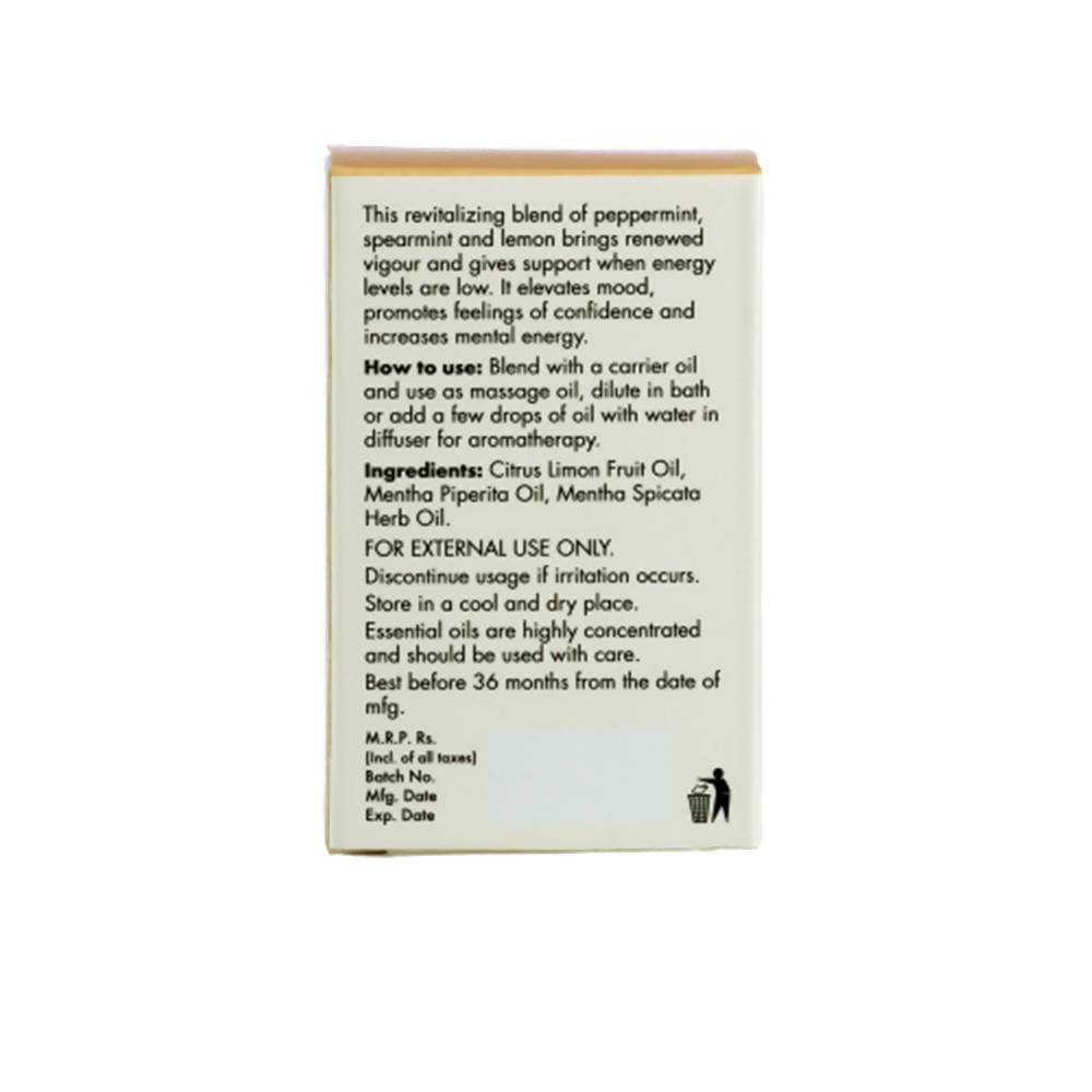 Azafran Organics Invigorate Blend Pure Essential Oil - Distacart