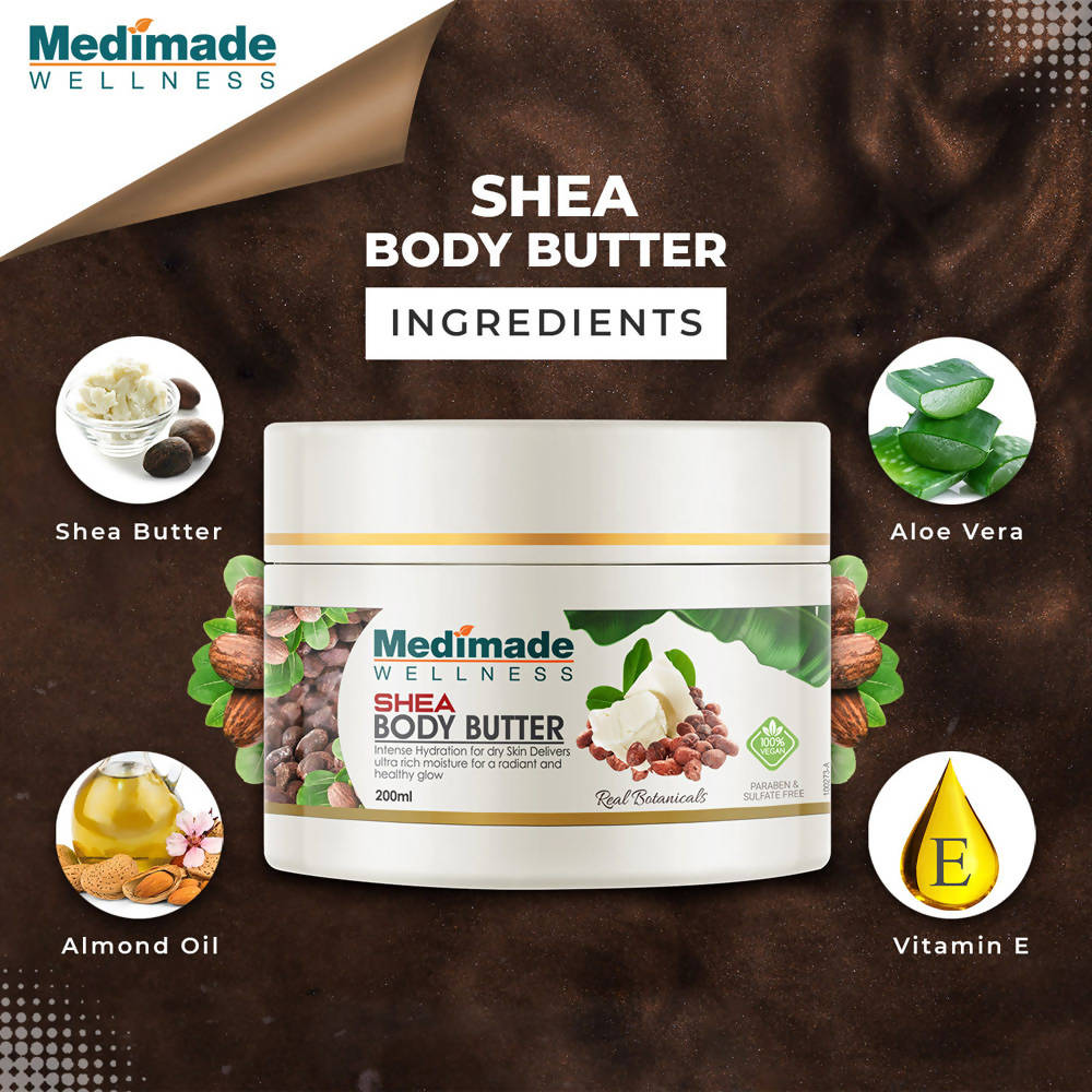 Medimade Wellness Shea Body Butter - Distacart