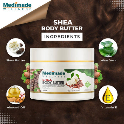 Medimade Wellness Shea Body Butter - Distacart