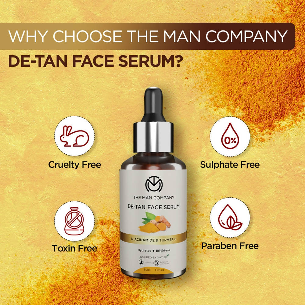 The Man Company De-Tan Face Serum - Distacart