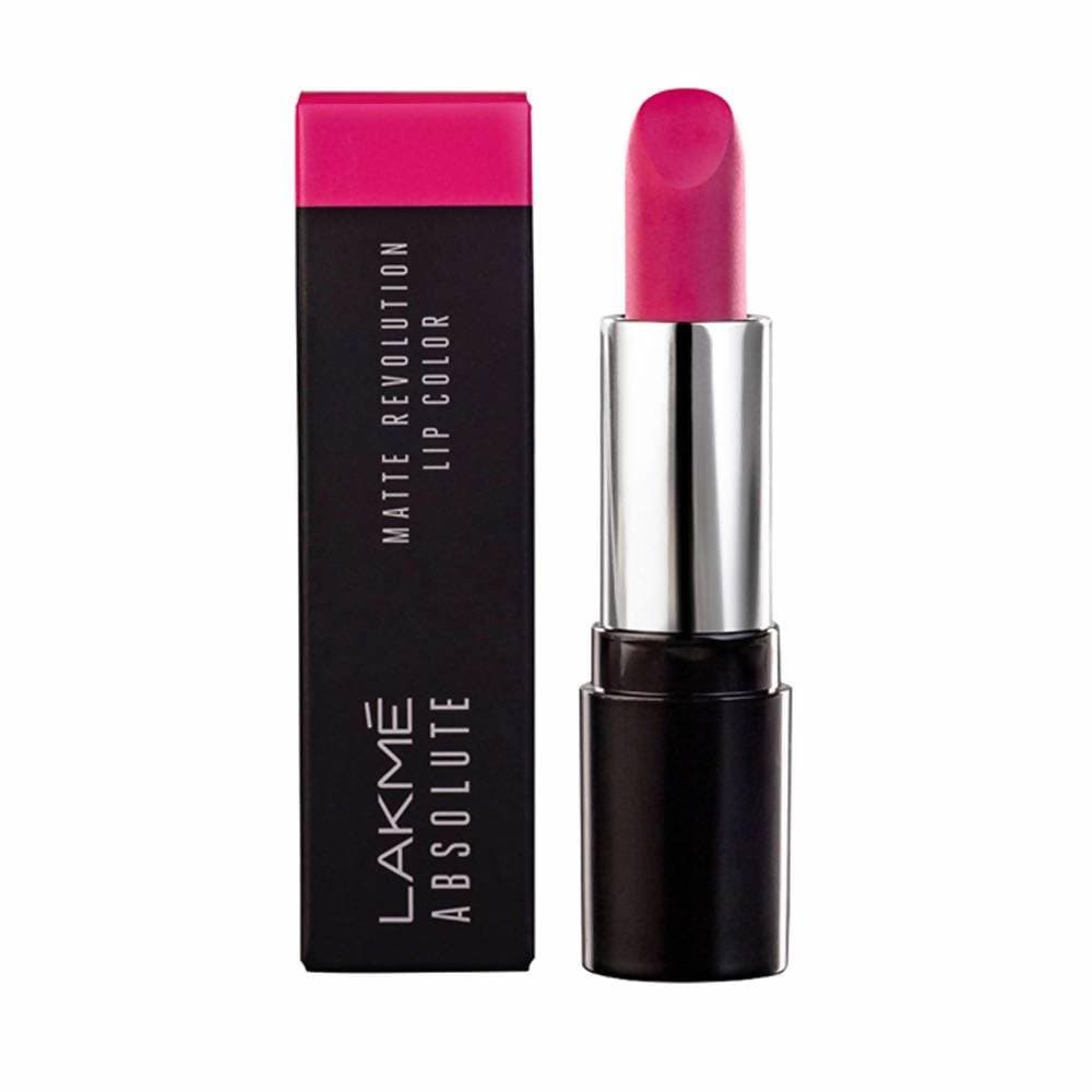 Lakme Absolute Matte Revolution Lip Color - Pink Million - Distacart