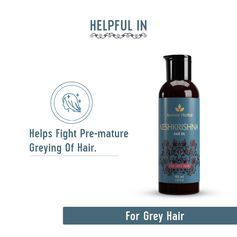 Avimee Herbal Keshkrishna Hair Oil - Distacart