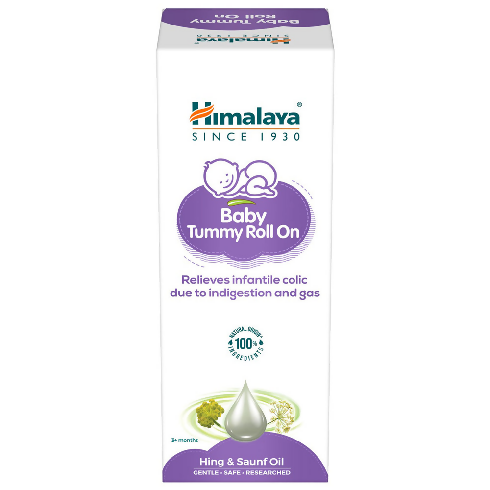 Himalaya Herbals Baby Tummy Roll On - Distacart