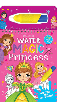 Thumbnail for Dreamland Water Magic Princess- With Water Pen - Use over and over again : Children Drawing, Painting & Colouring Spiral Binding - Distacart