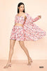 Pink Platinum Creap Printed Co-Sets - Femella - Distacart