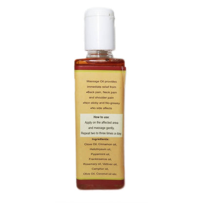 Teja Organics Back Pain Massage Oil