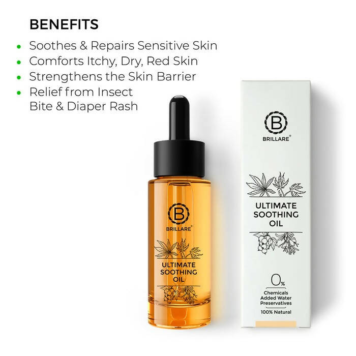 Brillare Ultimate Soothing Oil For Dry And Sensitive Skin - Distacart