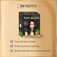 Thumbnail for NuZen Herbal Natural Black Henna - Distacart