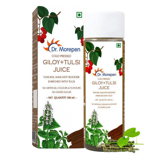 Dr. Morepen Cold Pressed Giloy + Tulsi Juice - Distacart