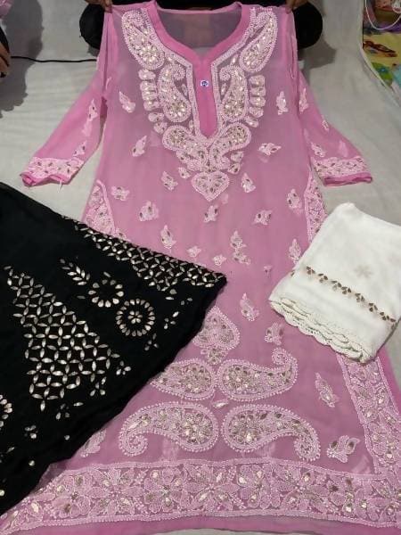 Arfa Fashion House New Collection Of Chikankari Gota Patti Lovers - Distacart