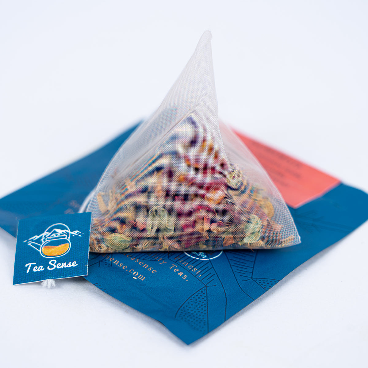 Tea Sense Hibiscus Rose Tea Bags Box - Distacart
