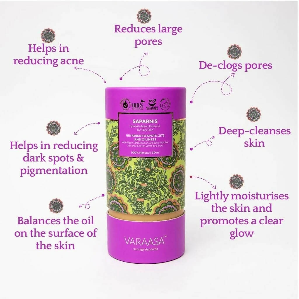 Varaasa Saparnis Spotzit-Adieu Essence for Oily Skin - Distacart