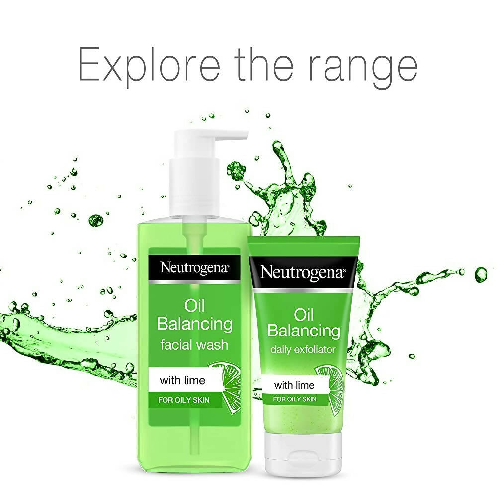 Neutrogena Oil Balancing Facial Wash with Pump - Distacart