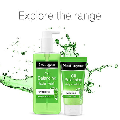 Neutrogena Oil Balancing Facial Wash with Pump - Distacart