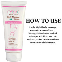 Thumbnail for Vigini Natural Actives Bust Breast Body Toner Firming Massage Oil Cream - Distacart