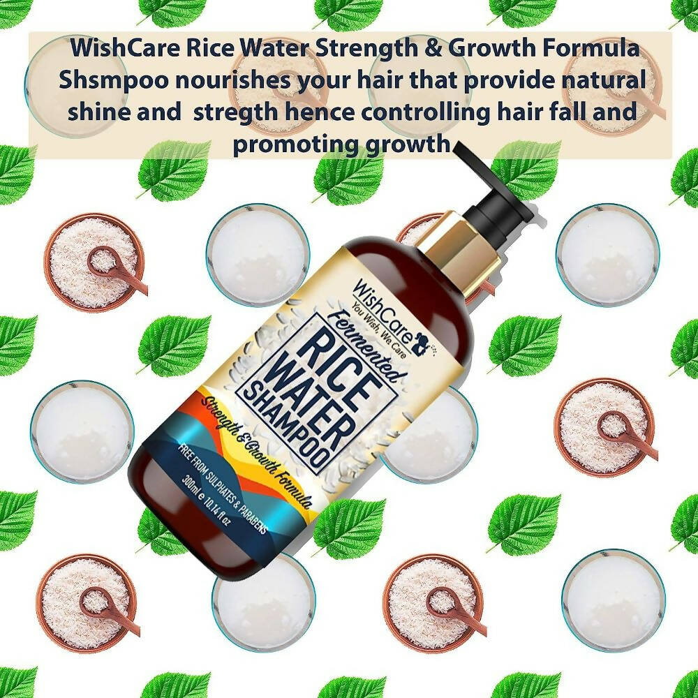 Wishcare Fermented Rice Water Shampoo - Distacart