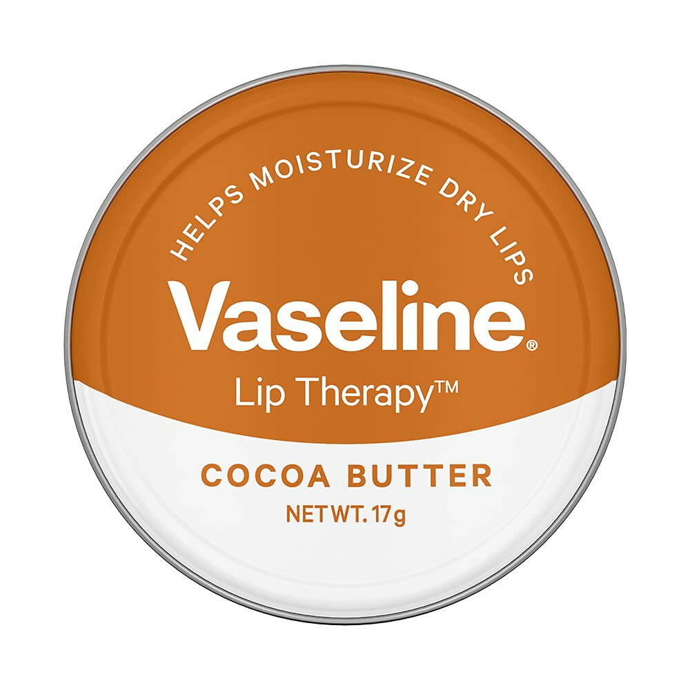 Vaseline Tin Cocoa Butter Lip Therapy - Distacart
