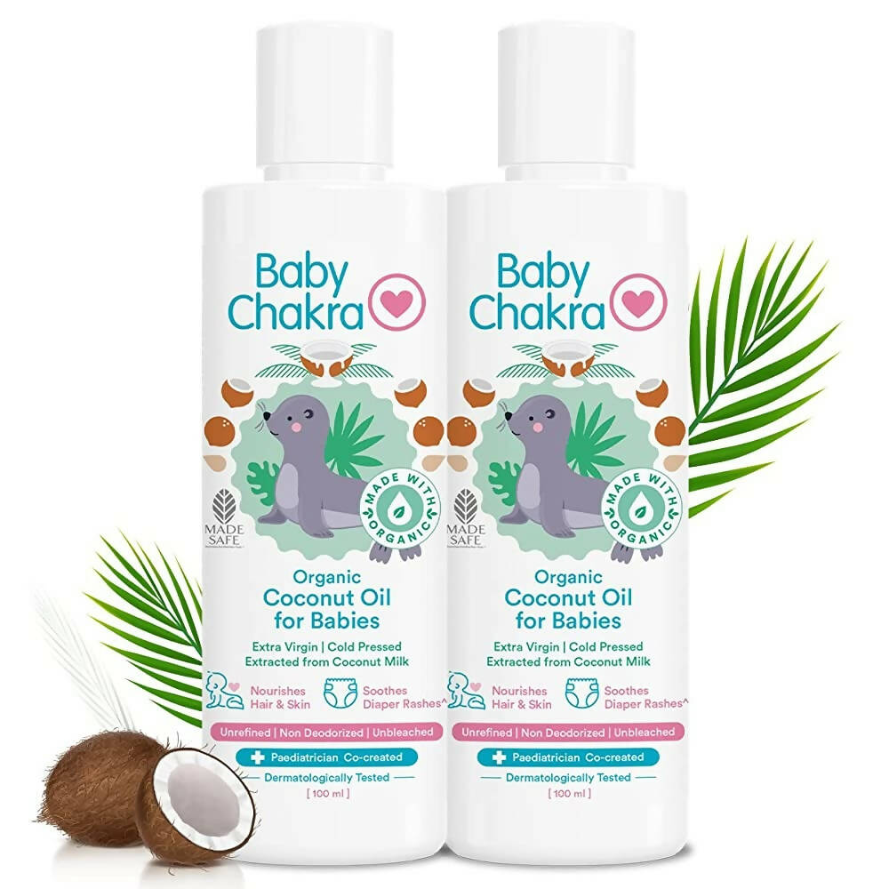 BabyChakra Organic Coconut Oil - Distacart