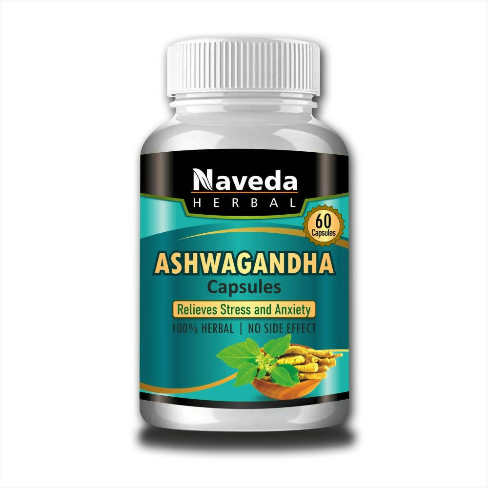 Naveda Herbal Ashwagandha Capsules - Distacart
