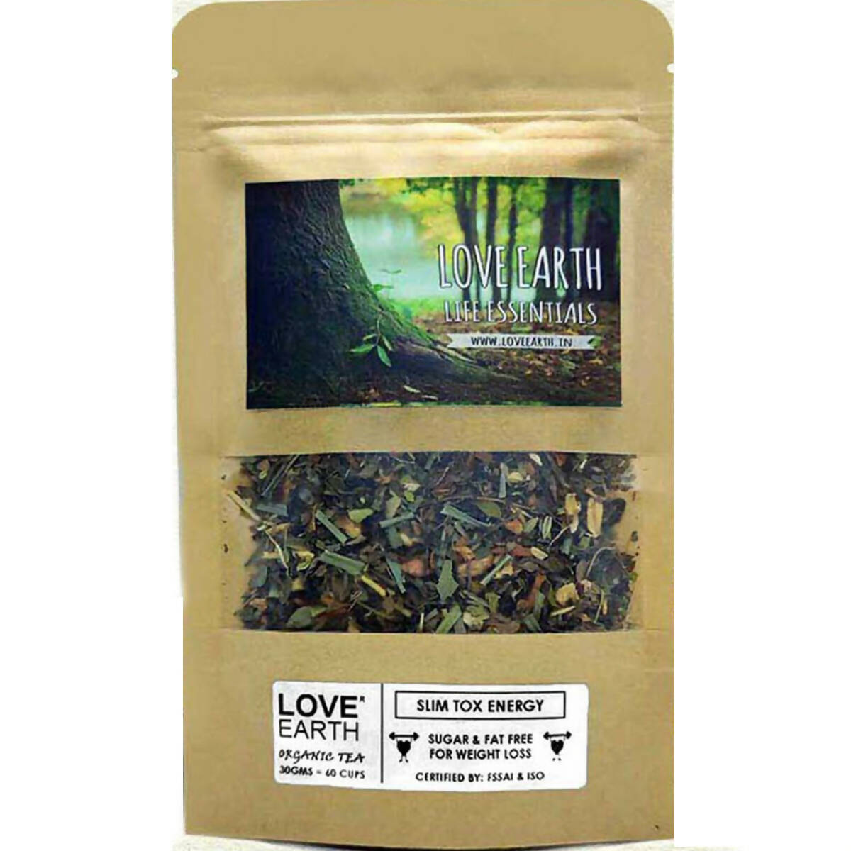Love Earth Life Essentials Organic tea (Slim Tox Energy) - Distacart