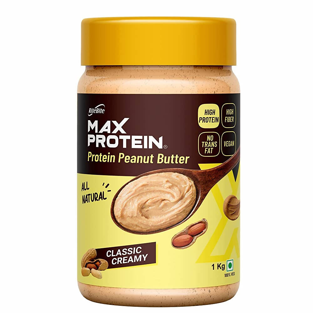 RiteBite Max Protein Classic Creamy Peanut Butter - Distacart