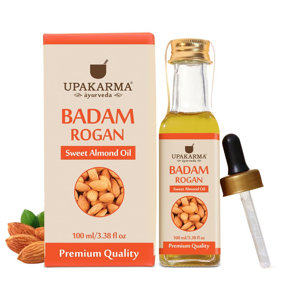 Upakarma Ayurveda Badam Rogan Sweet Almond Oil - Distacart