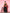 InWeave Women's Black Strappy Set With Red Pink Floral Short Organza Cape - Distacart
