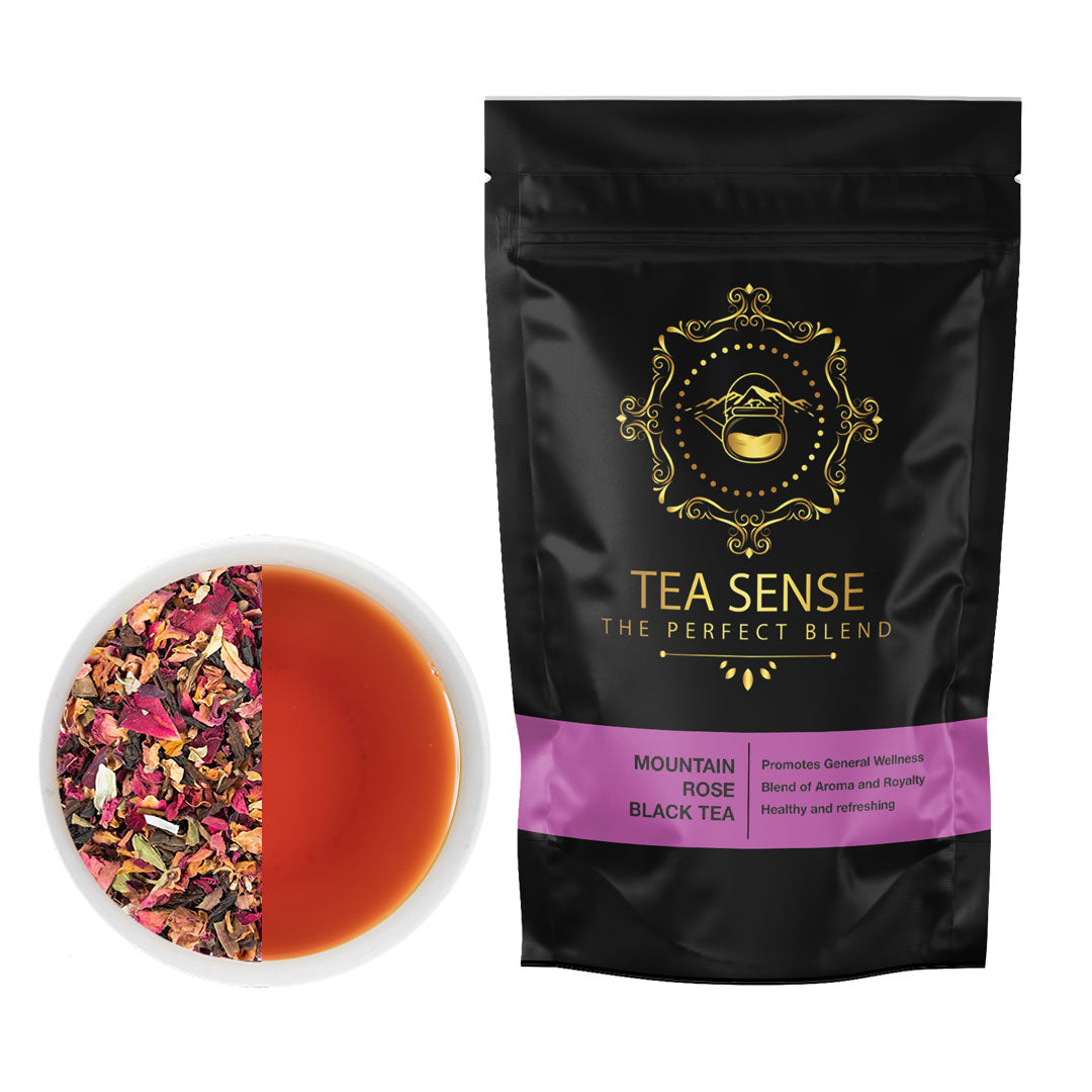 Tea Sense Mountain Rose Black Tea - Distacart