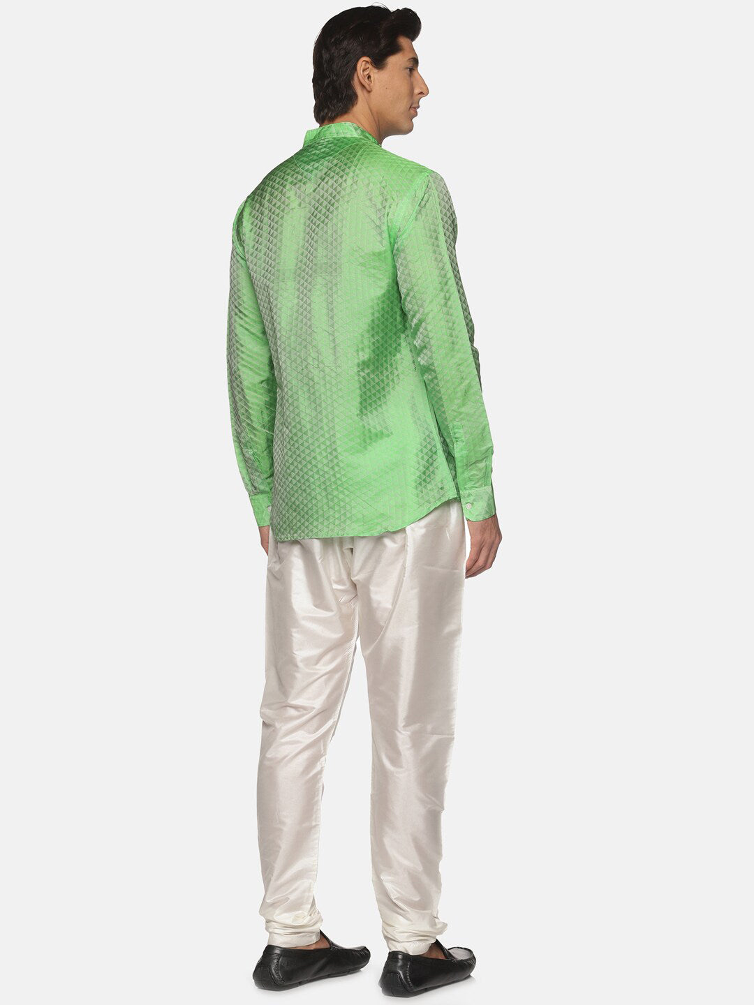Sethukrishna Green Kurta with Pyjamas For Men - Distacart