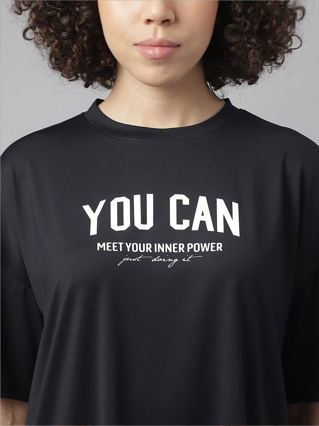 MKH Typography Printed Dri-FIT Sports T-shirt - Distacart