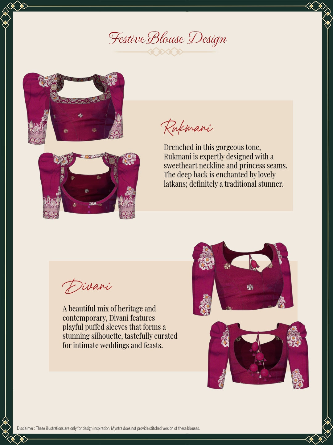 Mitera Magenta Silk Blend Woven Design Banarasi Saree - Distacart