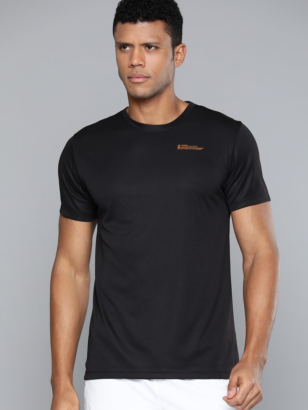 HRX by Hrithik Roshan Solid Antimicrobial Training T-shirt