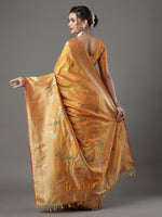 Thumbnail for Mitera Woven Design Zari Silk Blend Banarasi Saree - Distacart