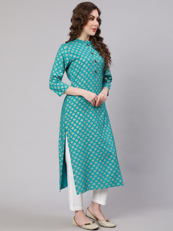 Kalini Women Ethnic Motifs Printed Indie Prints Kurta - Distacart
