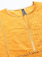 Thumbnail for HERE&NOW Yoke Design Gotta Patti Detail Kurta - Distacart