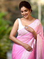 Thumbnail for Kalini Woven Design Zari Banarasi Saree - Distacart