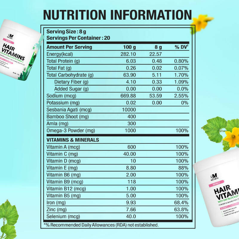 BM Wellness Hair Vitamins - Orange - Distacart
