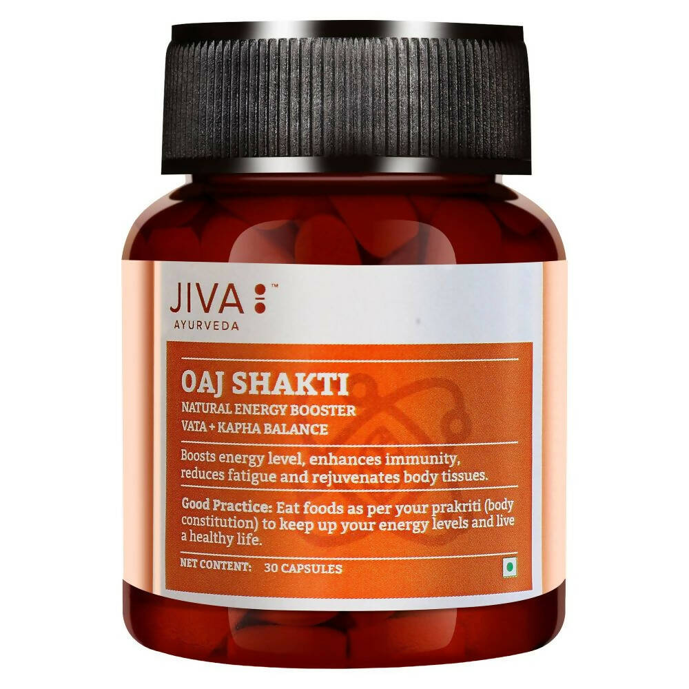 Jiva Ayurveda Oaj Shakti Capsules - Distacart