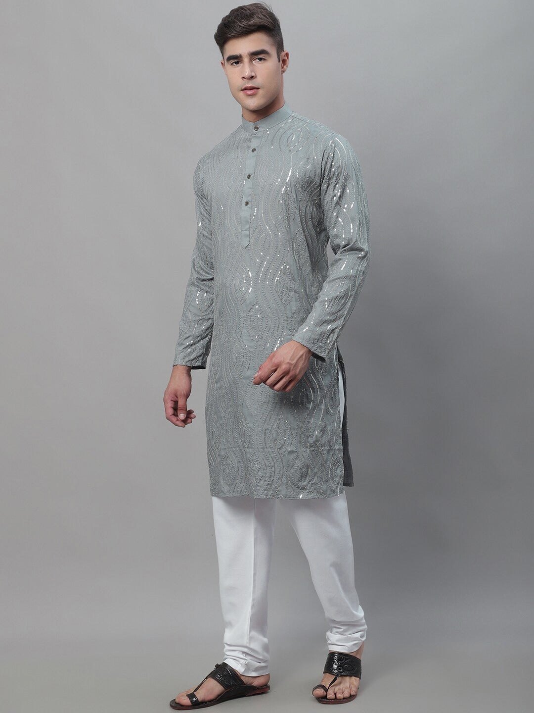 Sojanya Regular Pure Cotton Kurta With Churidar - Distacart