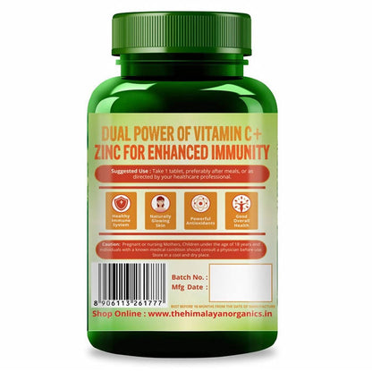 Himalayan Organics Zinc 120 Tablets