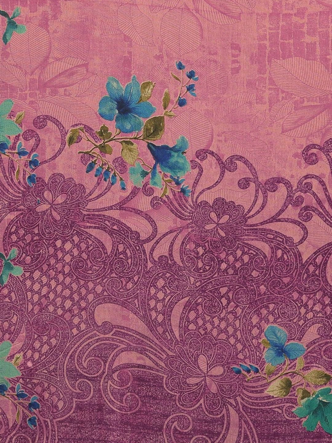 Kalini Floral Saree - Distacart