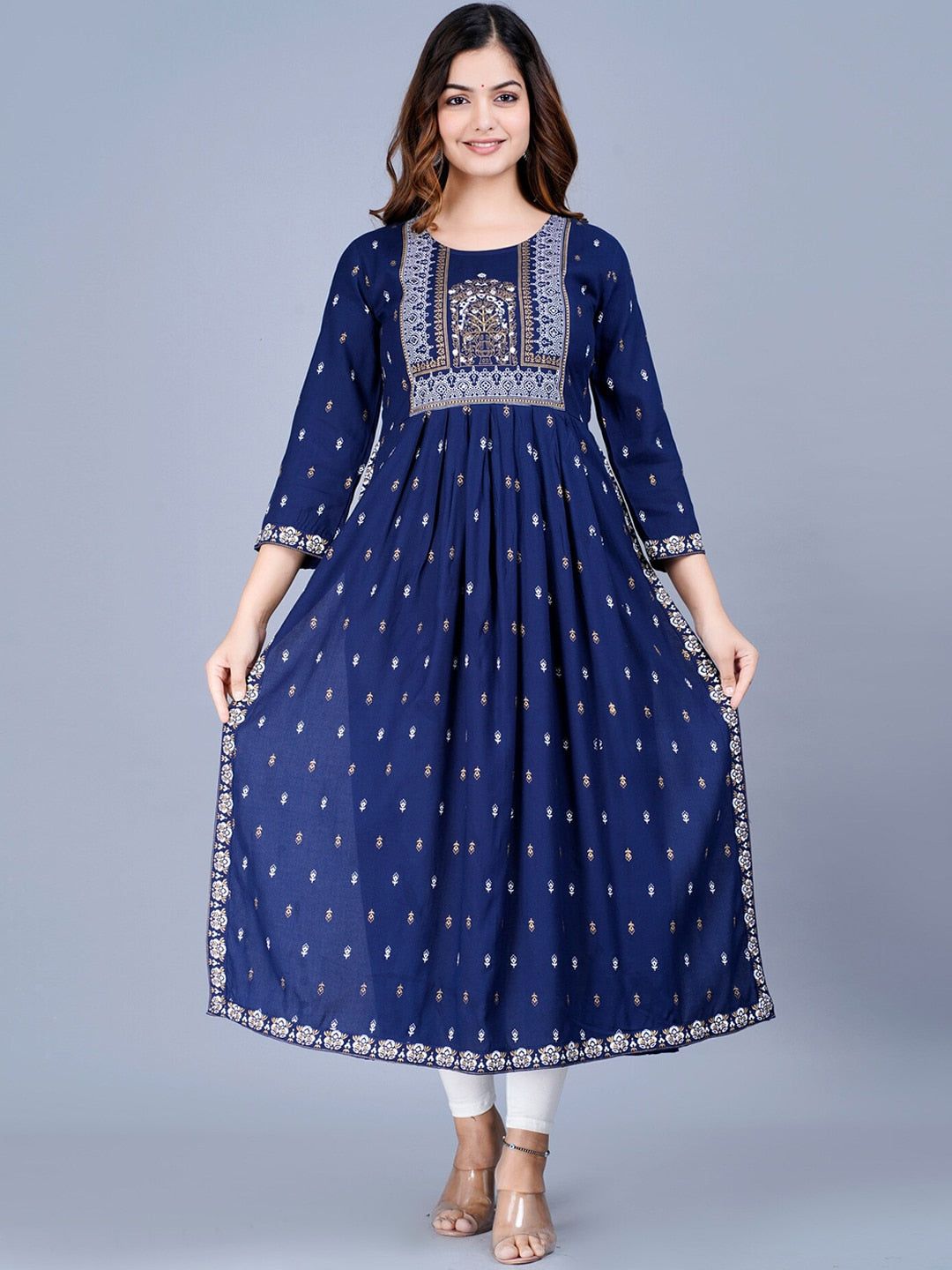 Kalini Ethnic Motifs Printed Kurta - Distacart