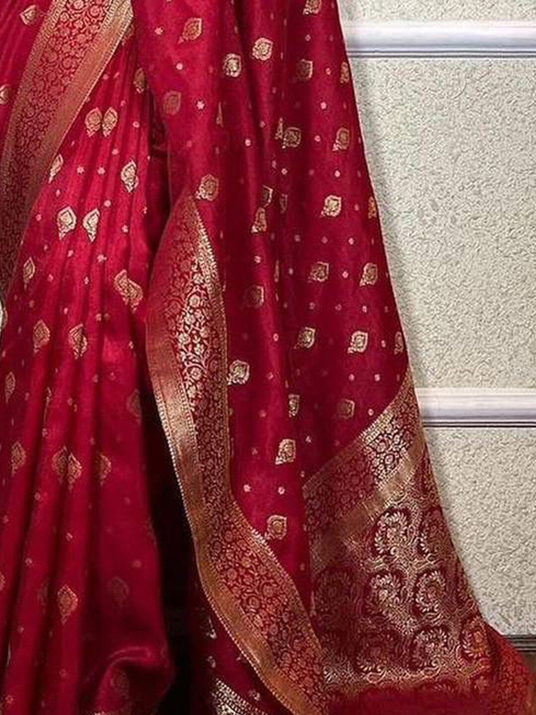 Kalini Woven Design Zari Banarasi Saree - Distacart
