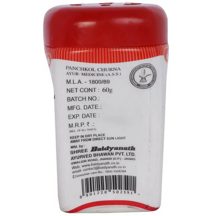 Baidyanath Jhansi Panchkol Churna - Distacart