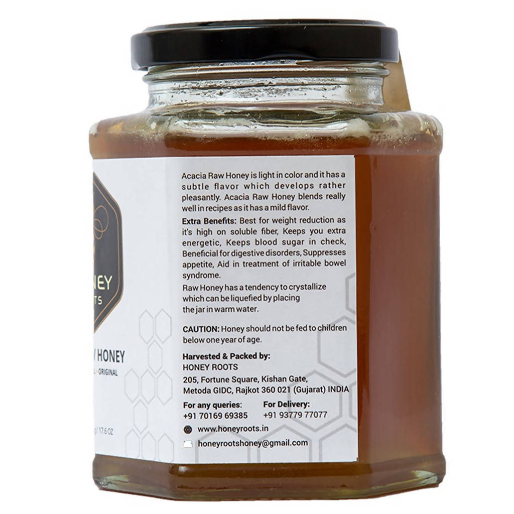Honey Roots Acacia Raw Honey - Distacart