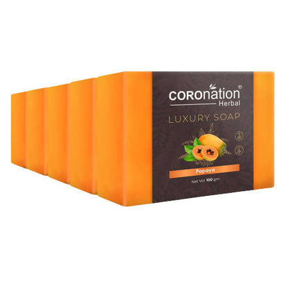 Coronation Herbal Papaya Luxury Soap - Distacart