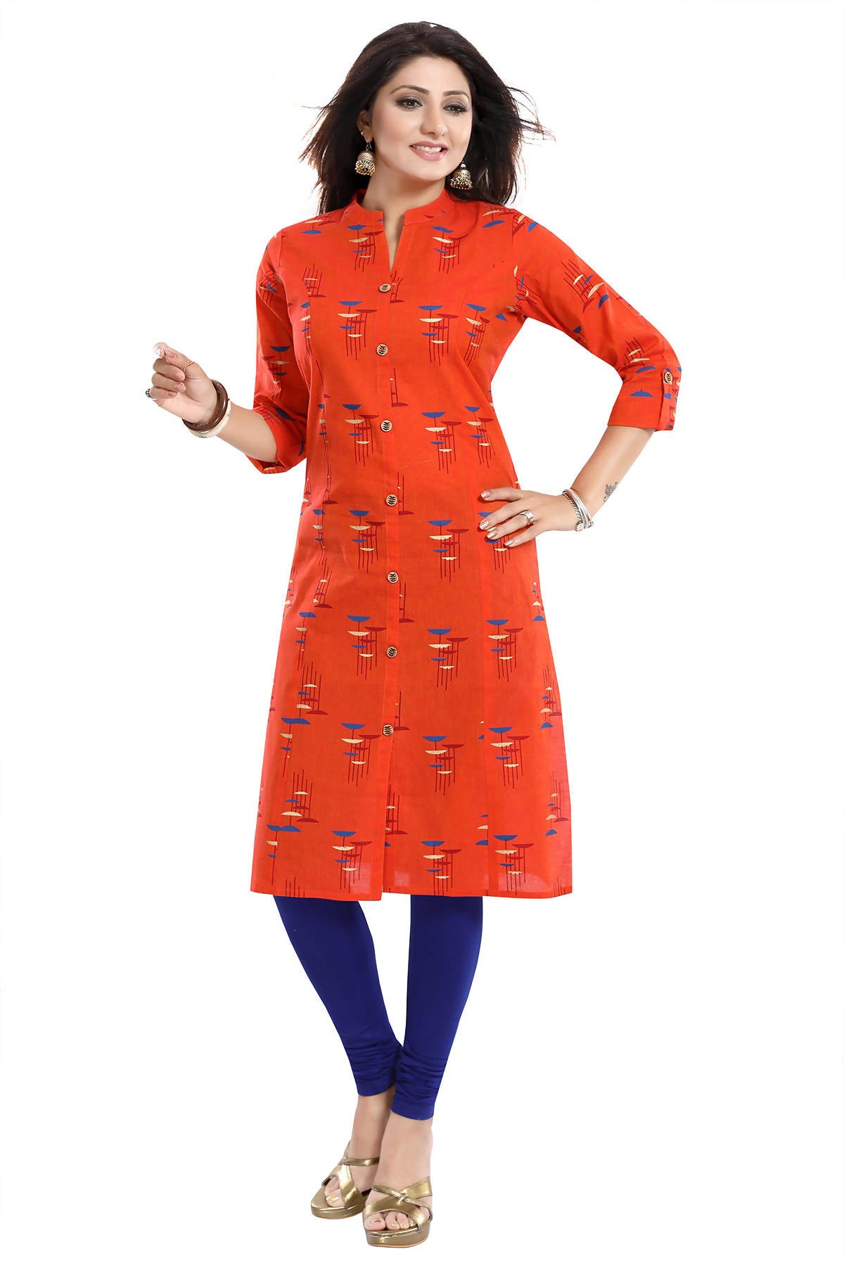 Snehal Creations Casual Cotton Printed Kurti - Distacart