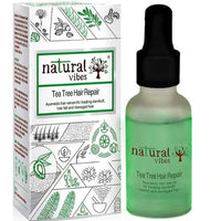 Thumbnail for Natural Vibes Ayurvedic Tea Tree Hair Repair Serum - Distacart