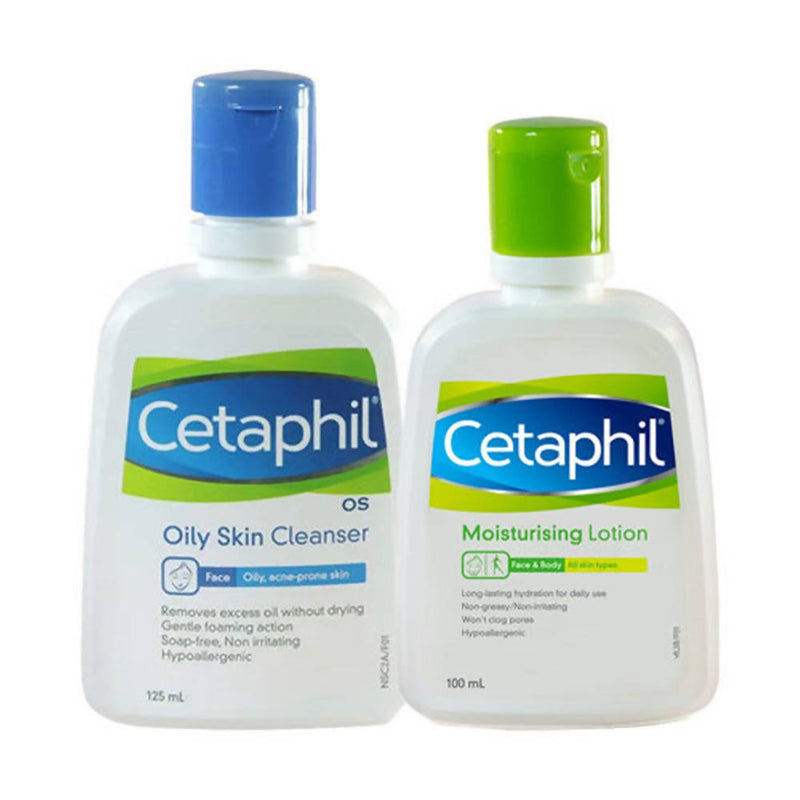 Cetaphil Skin Care Regime For Oily Skin Combo